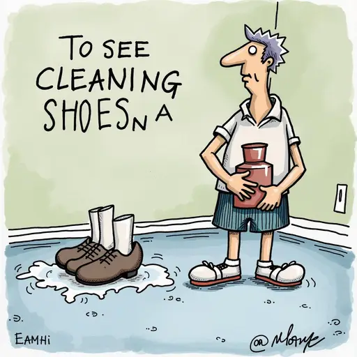 Cleaning Shoes