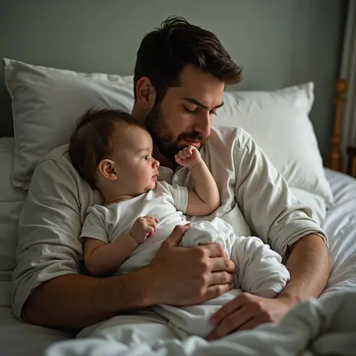 Baby in Father