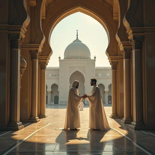 Taking Ablution in Mosque