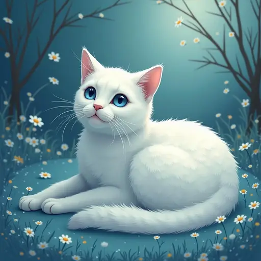 Blue-Eyed Cat