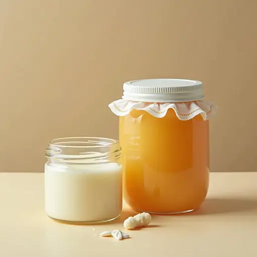 Milk and Honey Jar