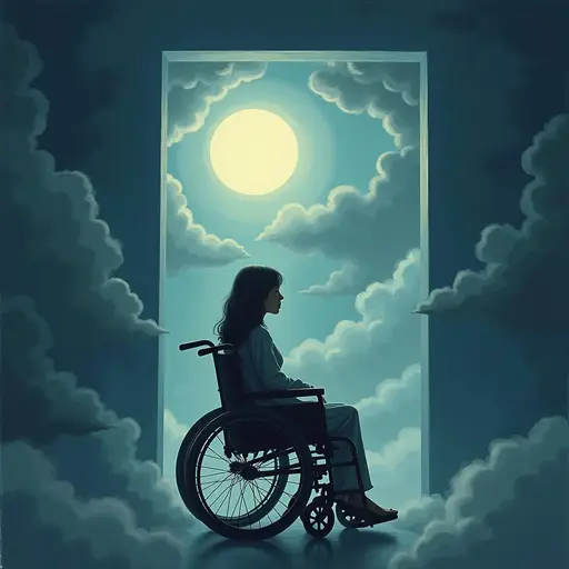 Woman in Wheelchair