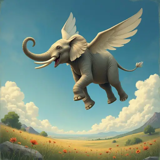 Flying Elephant