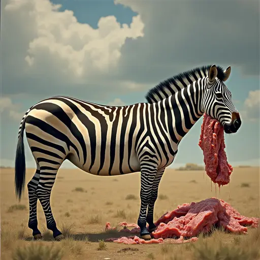 Eat Zebra Meat